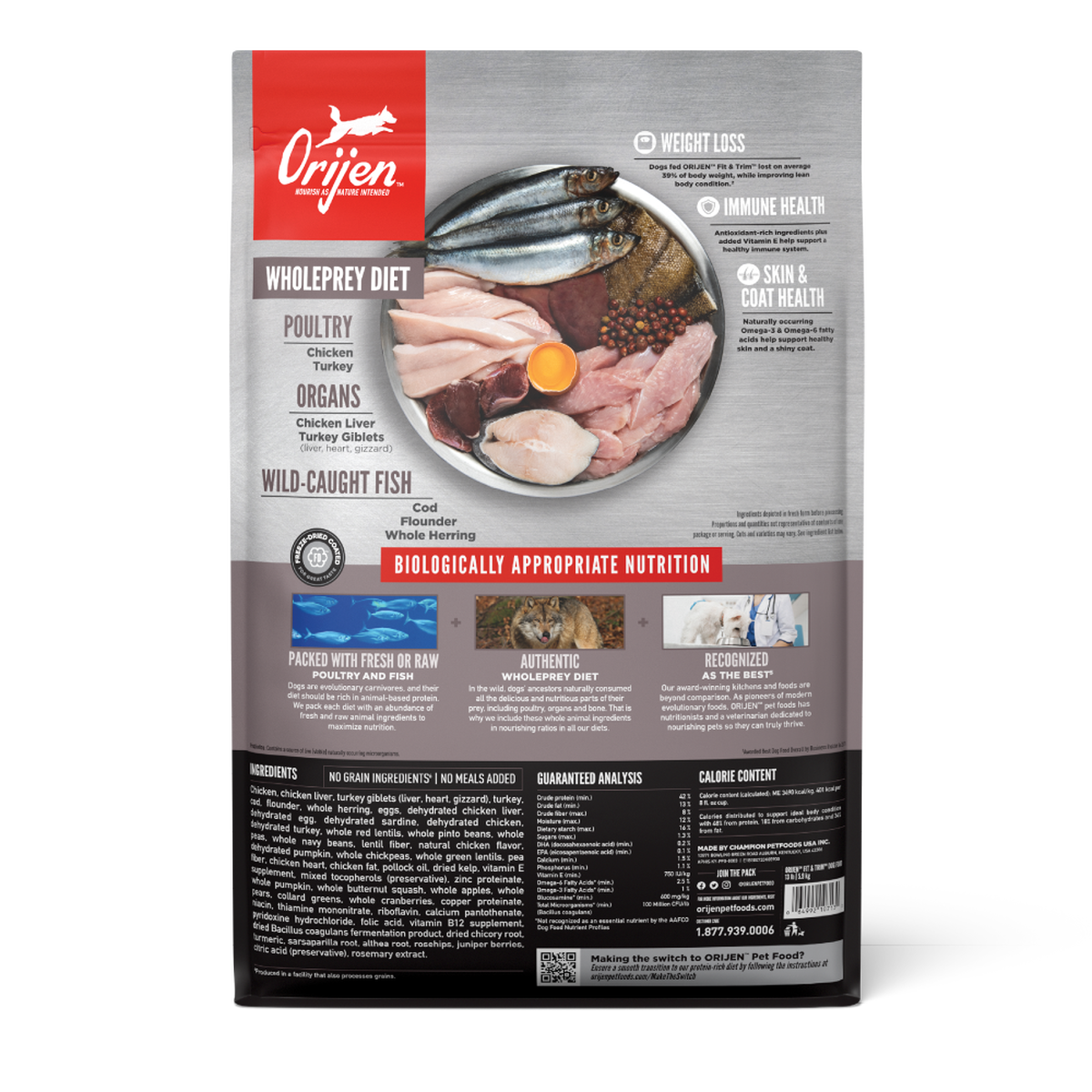 Orijen weight management outlet